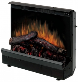 Dimplex DFI2310 Electric Fireplace Deluxe 23-Inch Insert, Black